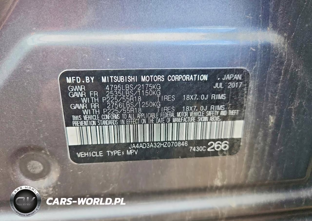 2017 Mitsubishi Outlander Se VIN:JA4AD3A32HZ070846 - 13