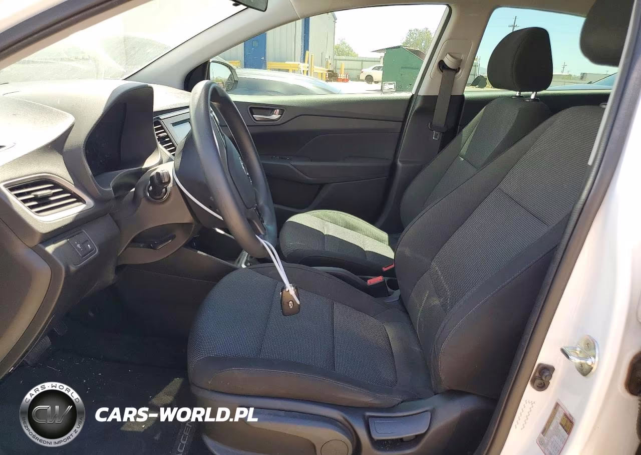 2021 Hyundai Accent Se VIN:3KPC24A67ME135684 - 7