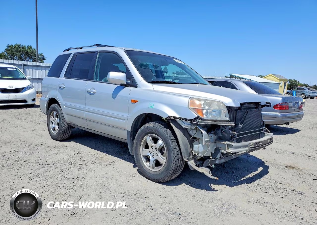 2007 Honda Pilot Exl VIN:2HKYF185X7H530478 - 4