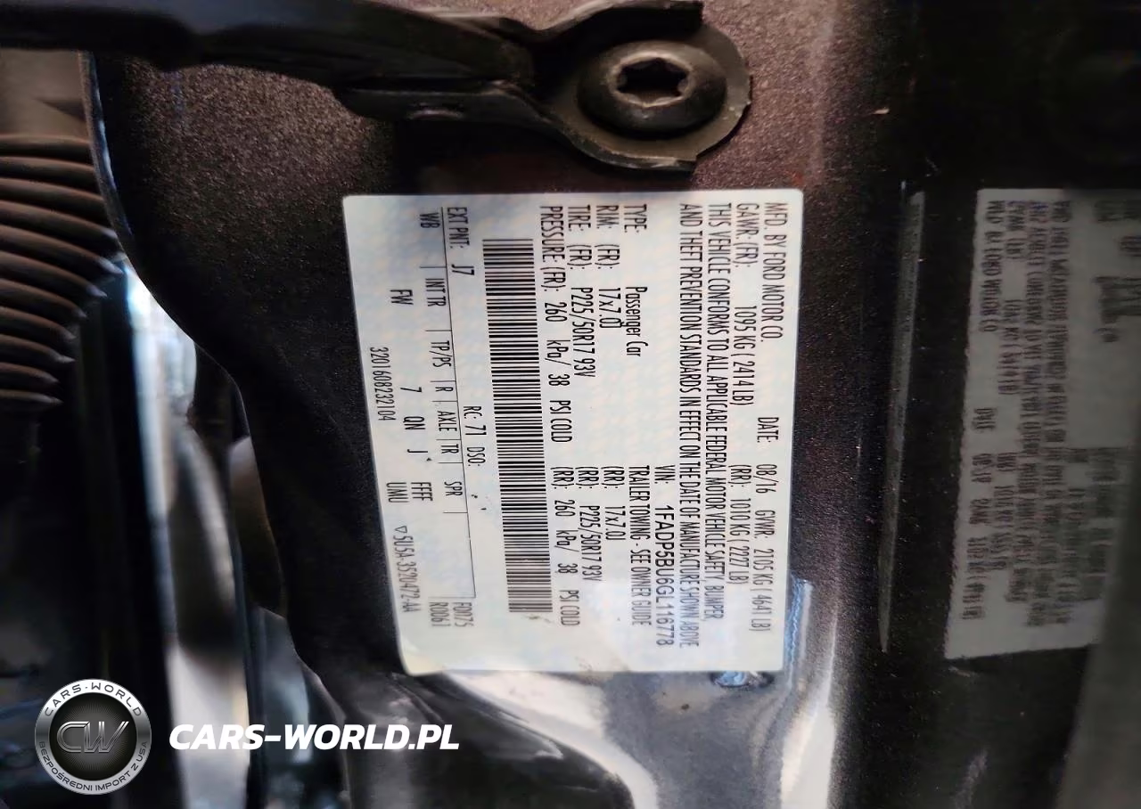 2016 Ford C-Max Sel VIN:1FADP5BU6GL116778 - 14