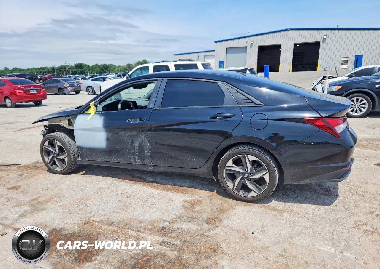2023 Hyundai Elantra Sel VIN:KMHLS4AG4PU413189 - 2