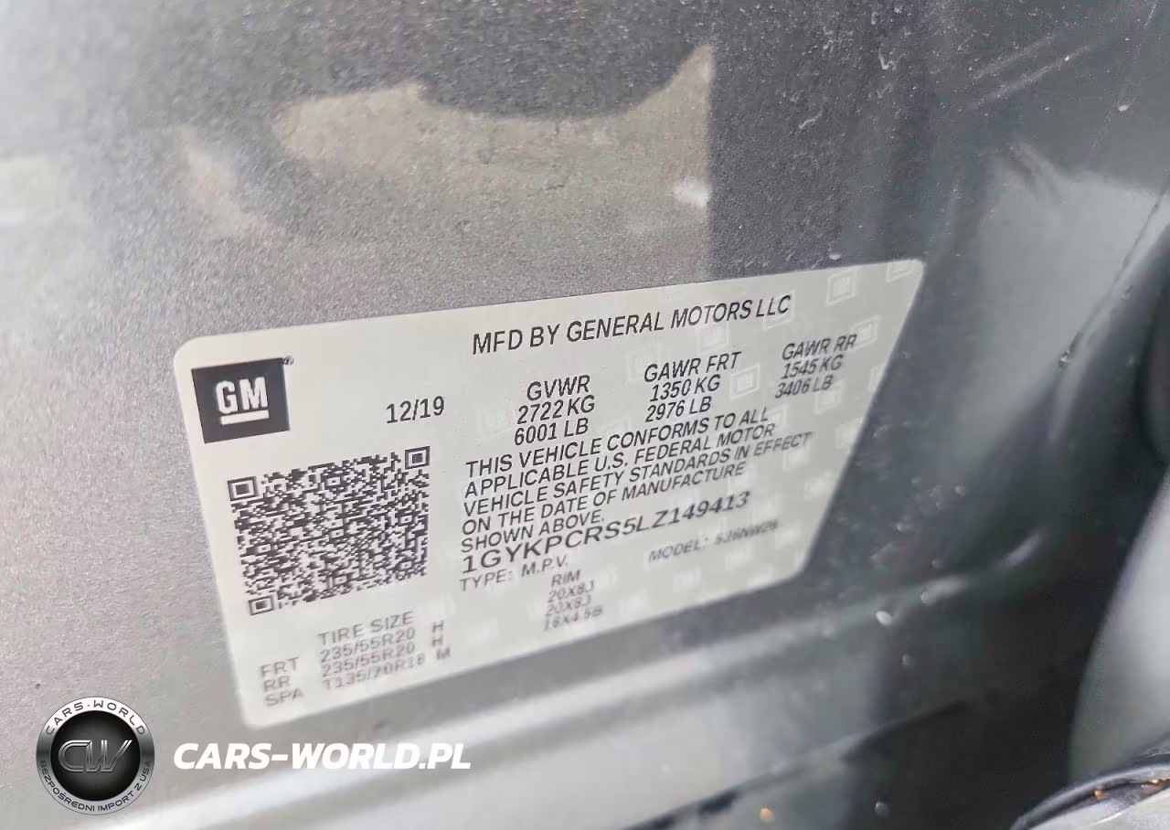 2020 Cadillac Xt6 Premium Luxury VIN:1GYKPCRS5LZ149413 - 13