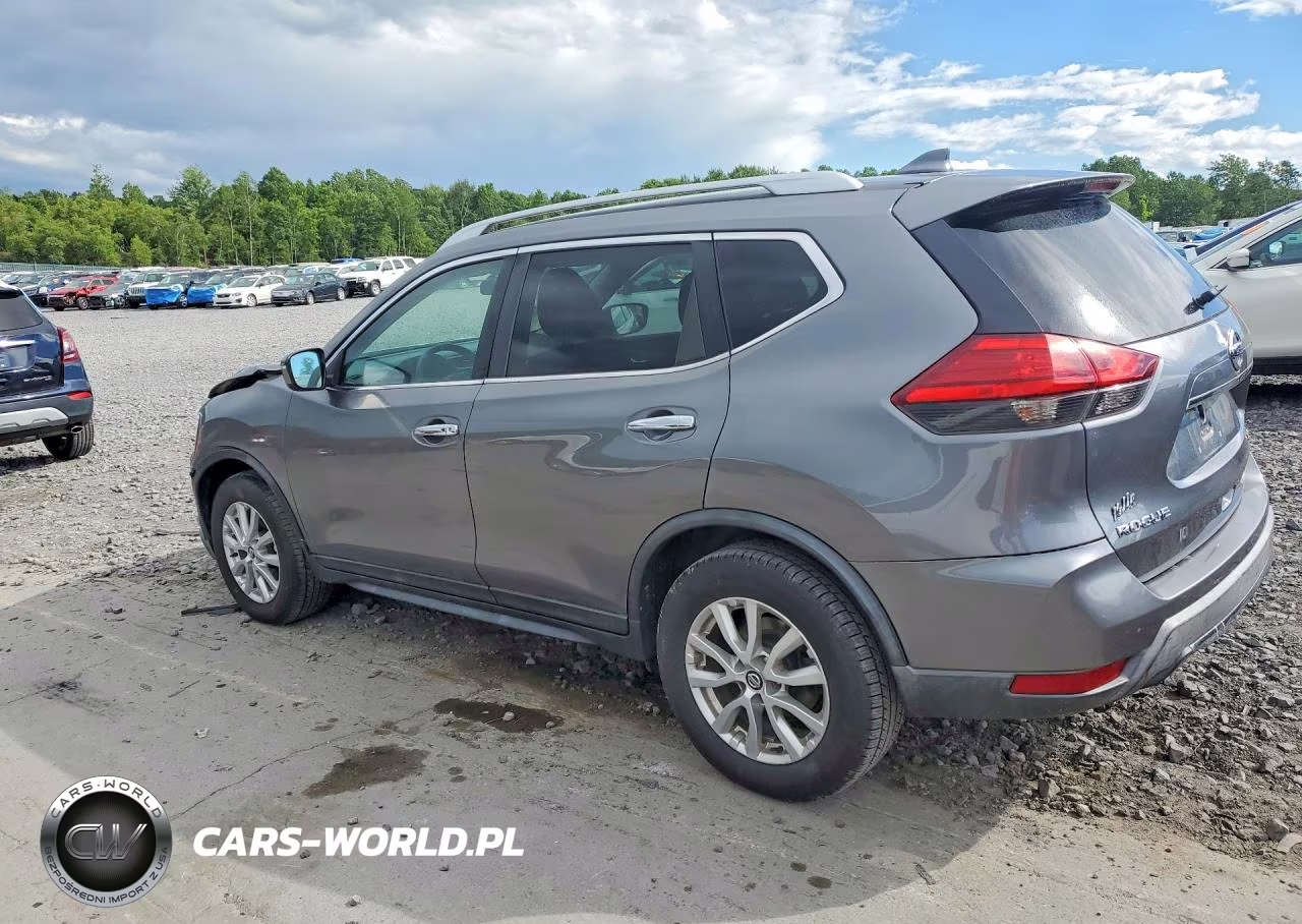 2017 Nissan Rogue Sv VIN:KNMAT2MV9HP569378 - 2