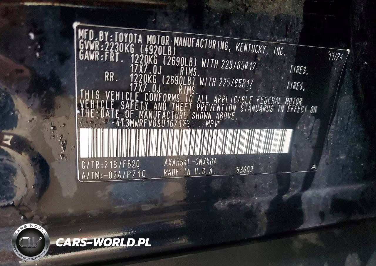 2025 Toyota Rav4 Le VIN:4T3MWRFV0SU167173 - 14