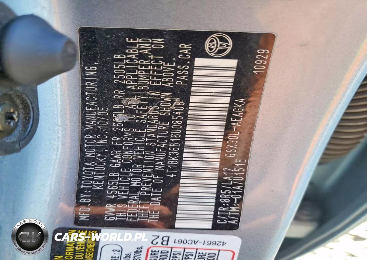 2006 Toyota Avalon Xls VIN:4T1BK36B16U085408 - 12