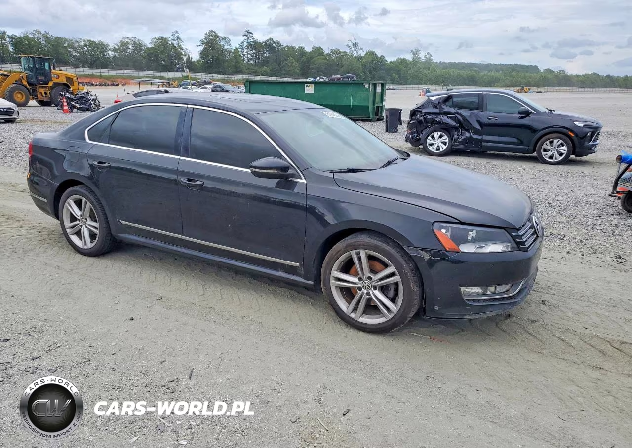 2012 Volkswagen Passat Sel VIN:1VWCN7A38CC003311 - 4