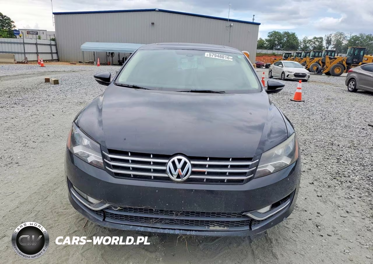 2012 Volkswagen Passat Sel VIN:1VWCN7A38CC003311 - 5