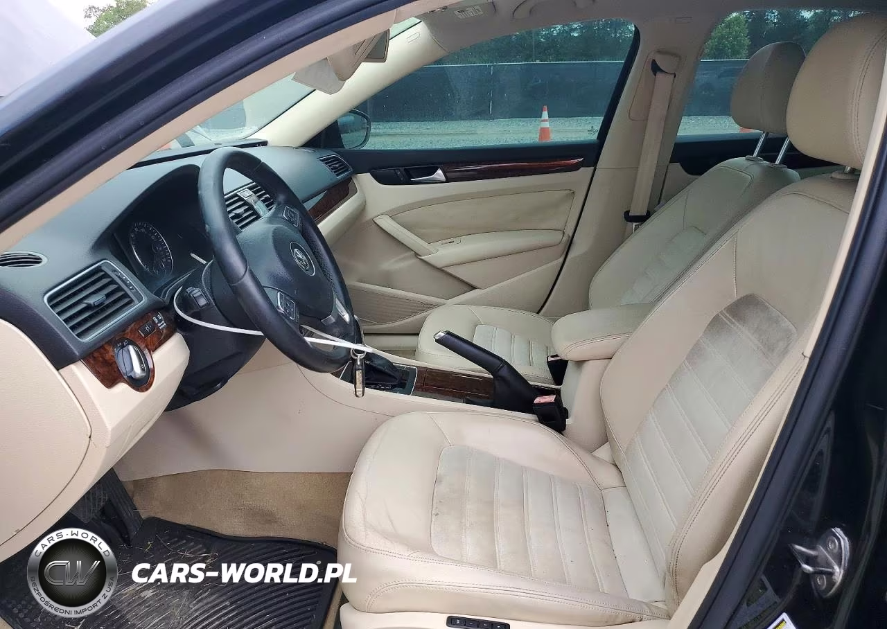 2012 Volkswagen Passat Sel VIN:1VWCN7A38CC003311 - 7