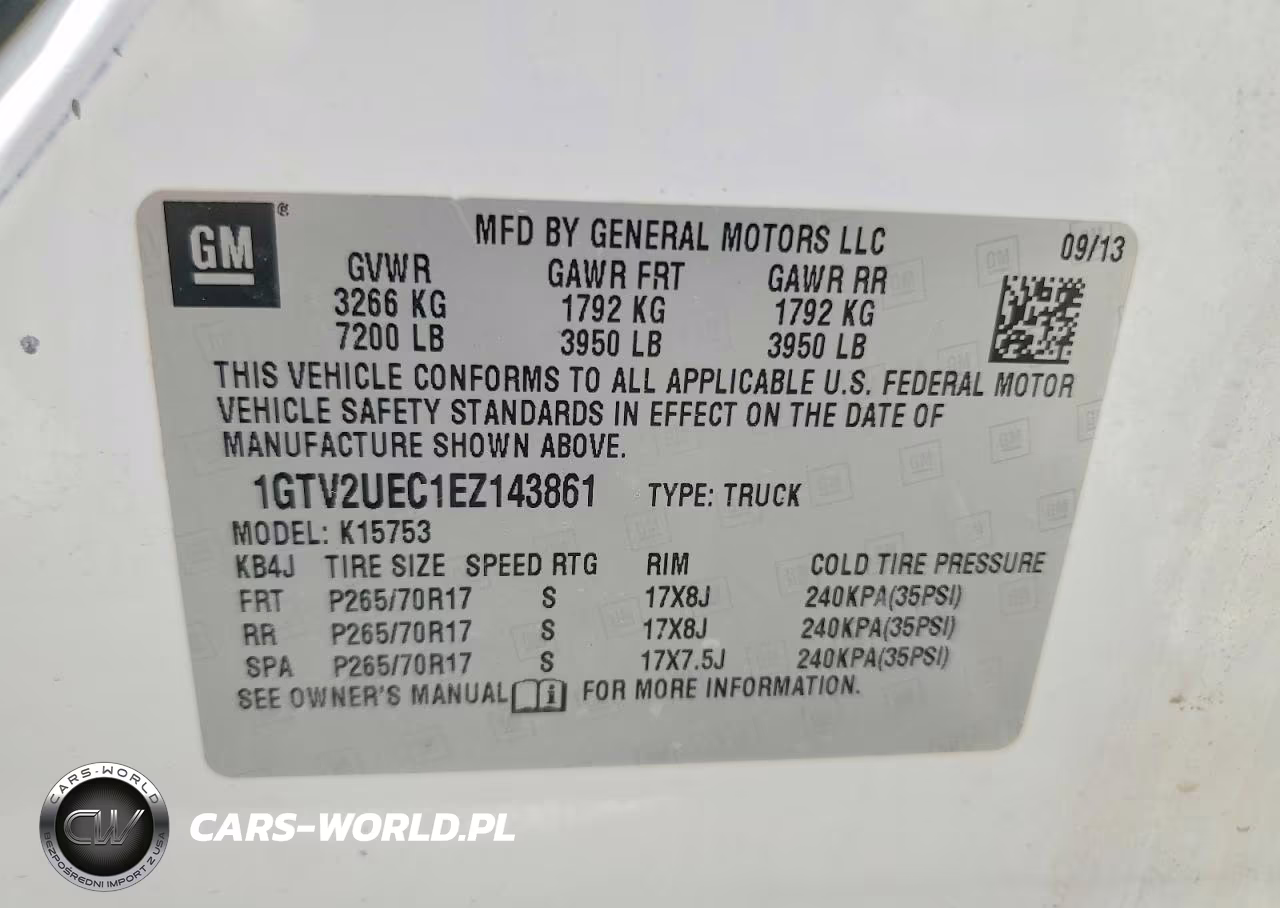 2014 GMC Sierra K1500 Sle VIN:1GTV2UEC1EZ143861 - 12