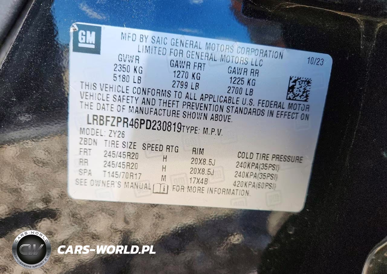 2023 Buick Envision Essence VIN:LRBFZPR46PD230819 - 13