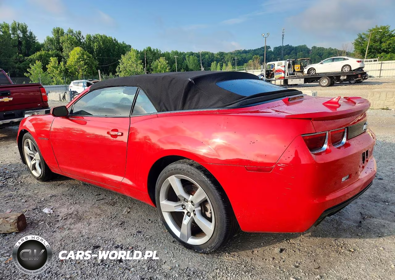 2011 Chevrolet Camaro Lt VIN:2G1FC3DD6B9208398 - 2
