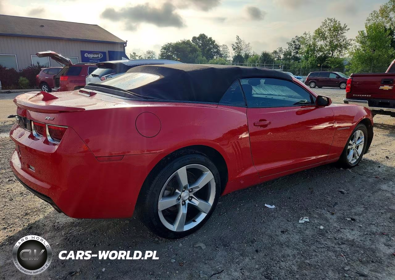 2011 Chevrolet Camaro Lt VIN:2G1FC3DD6B9208398 - 3