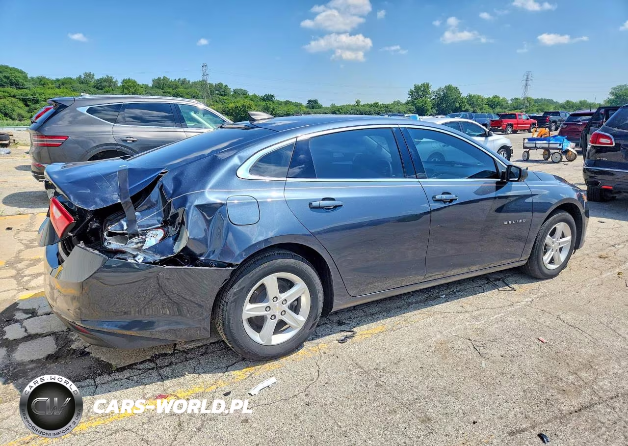 2020 Chevrolet Malibu Ls VIN:1G1ZB5ST1LF002663 - 3