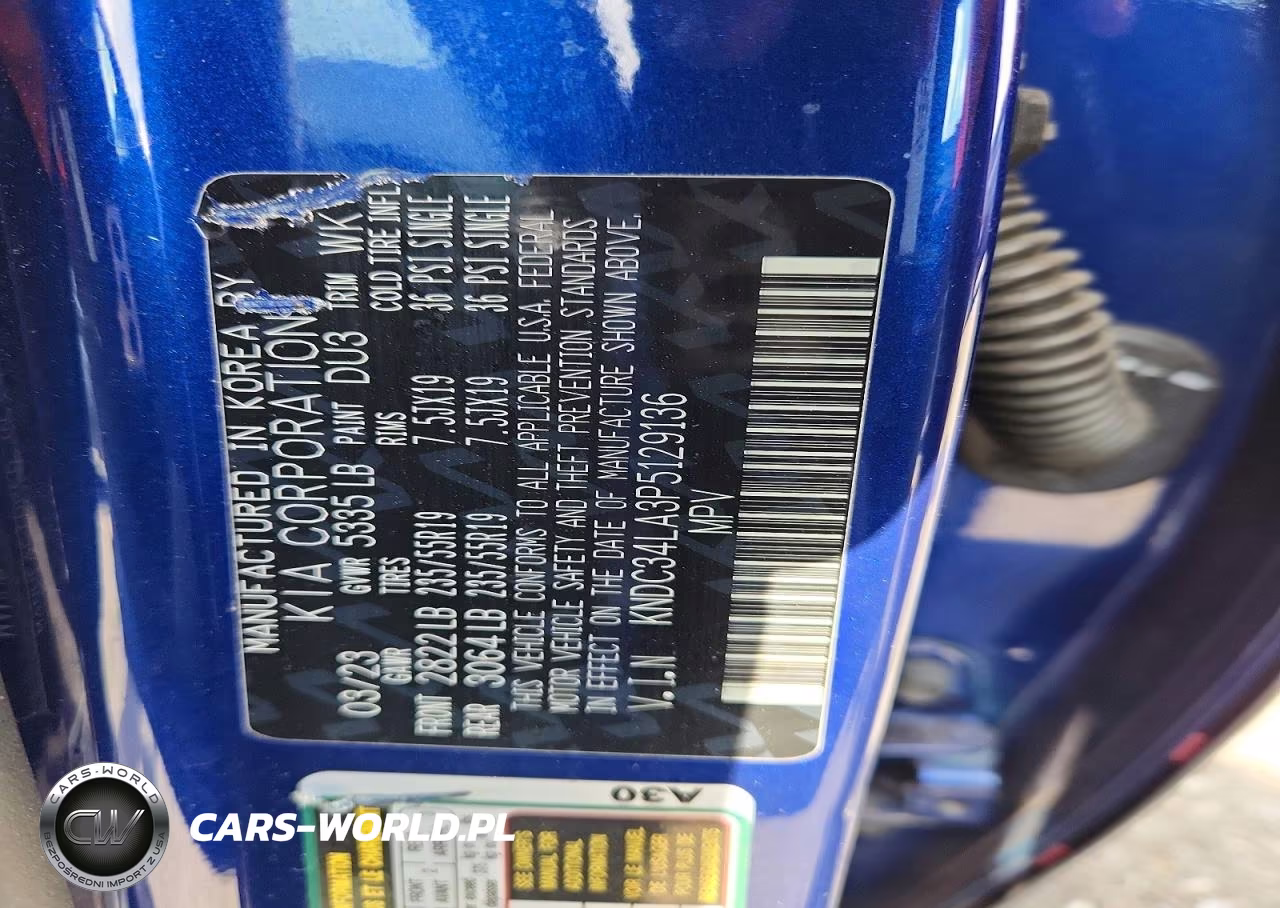 2023 Kia Ev6 Wind VIN:KNDC34LA3P5129136 - 14