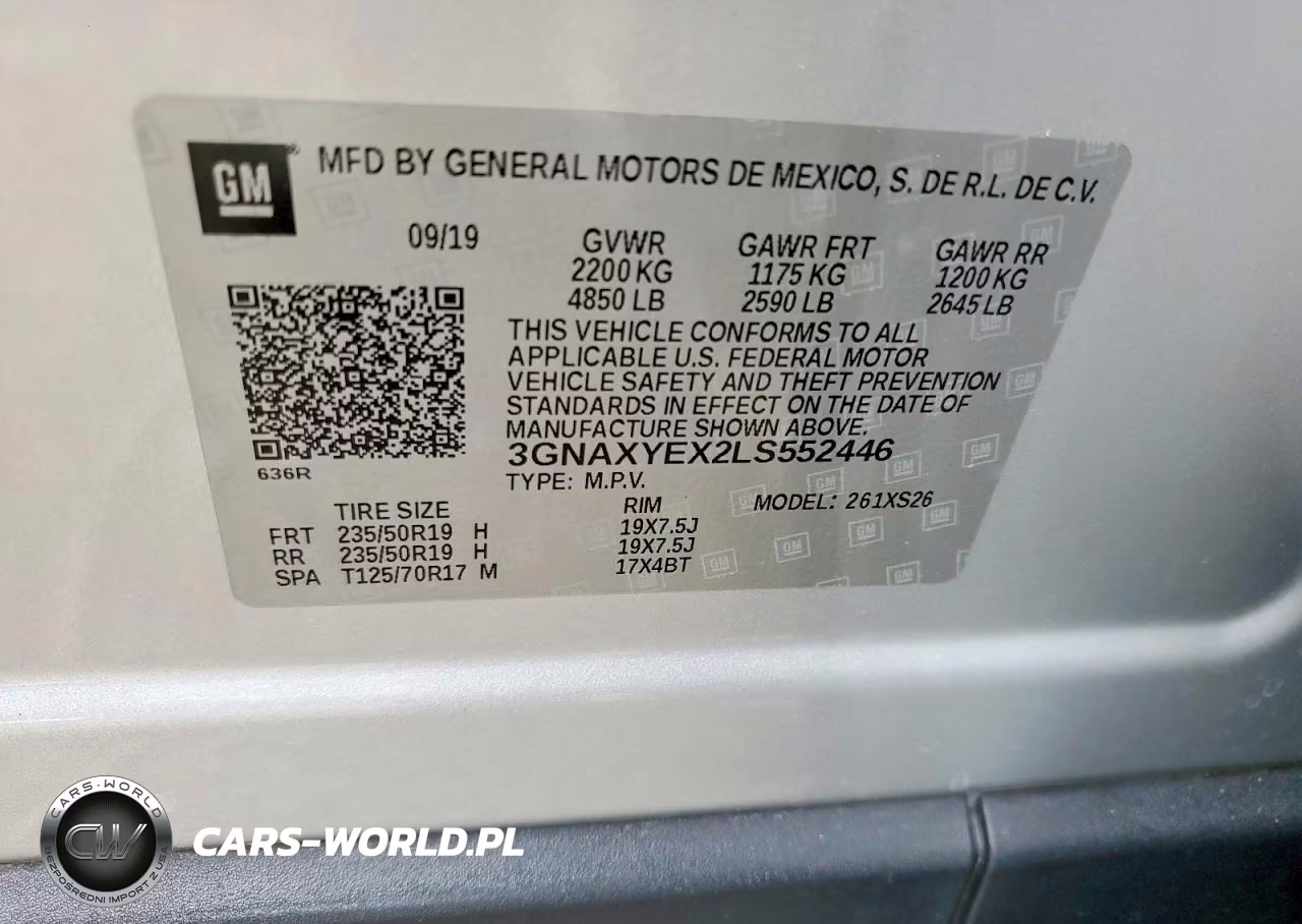 2020 Chevrolet Equinox Premier VIN:3GNAXYEX2LS552446 - 12