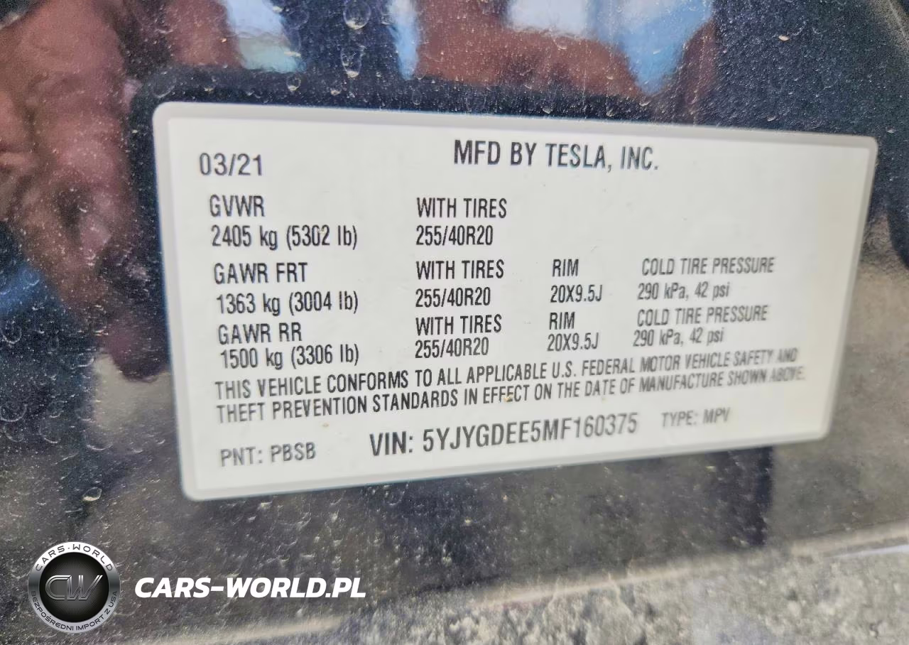 2021 Tesla Model Y VIN:5YJYGDEE5MF160375 - 13