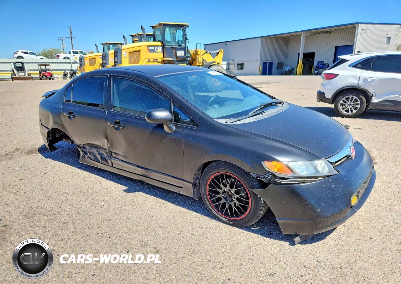 2007 Honda Civic Lx VIN:1HGFA16587L054799 - 4