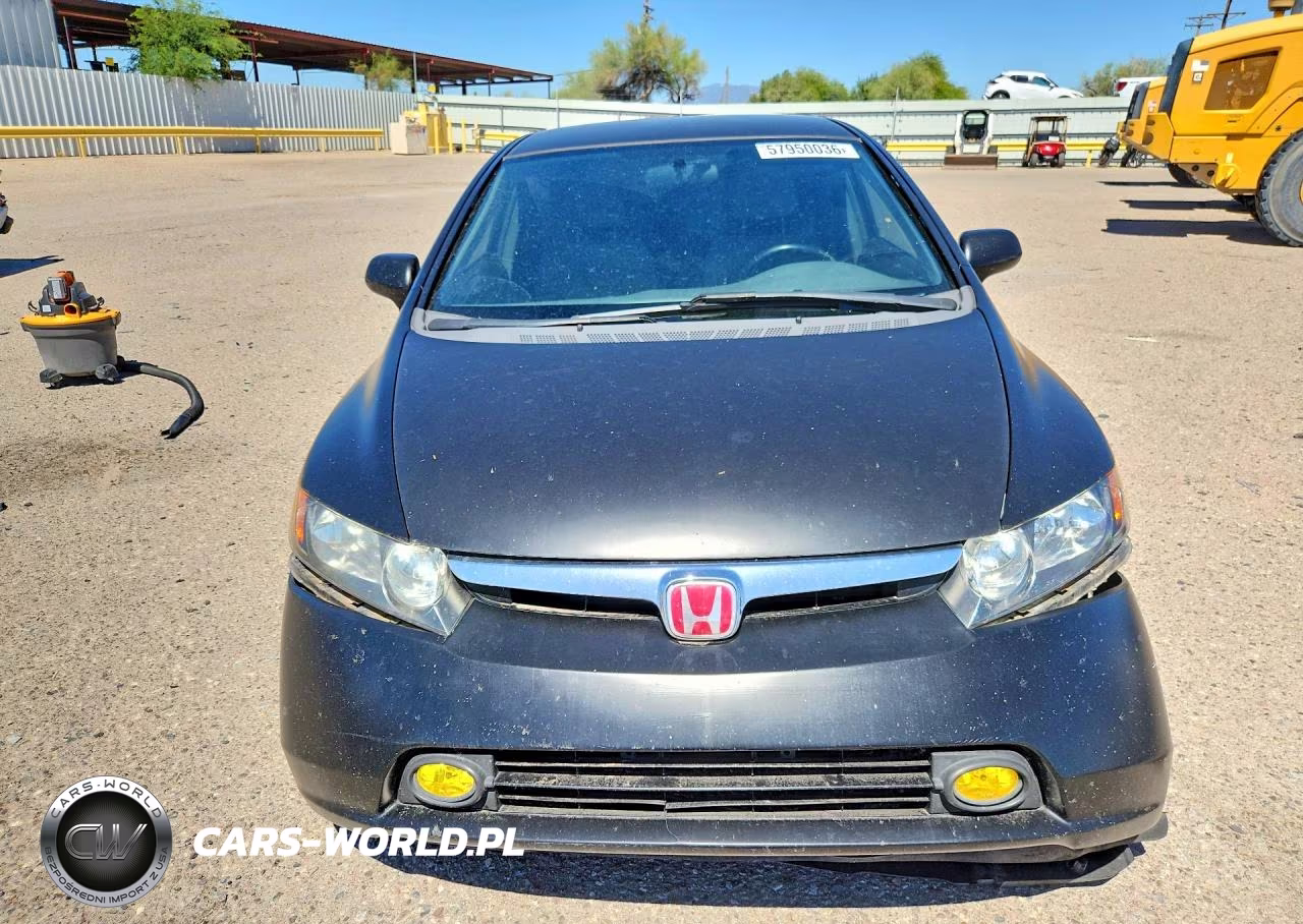 2007 Honda Civic Lx VIN:1HGFA16587L054799 - 5