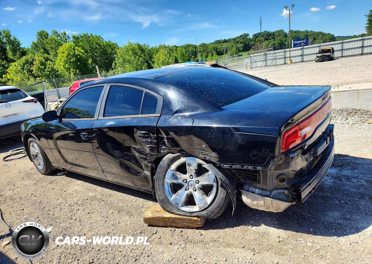 2012 Dodge Charger Se VIN:2C3CDXBG3CH139550 - 2