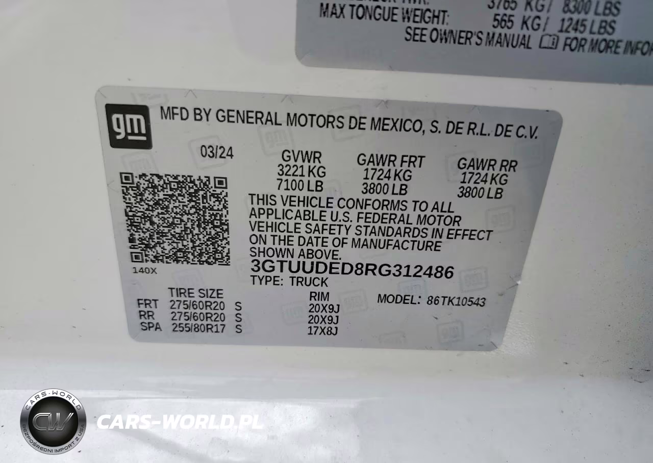 2024 GMC Sierra K1500 Slt VIN:3GTUUDED8RG312486 - 12