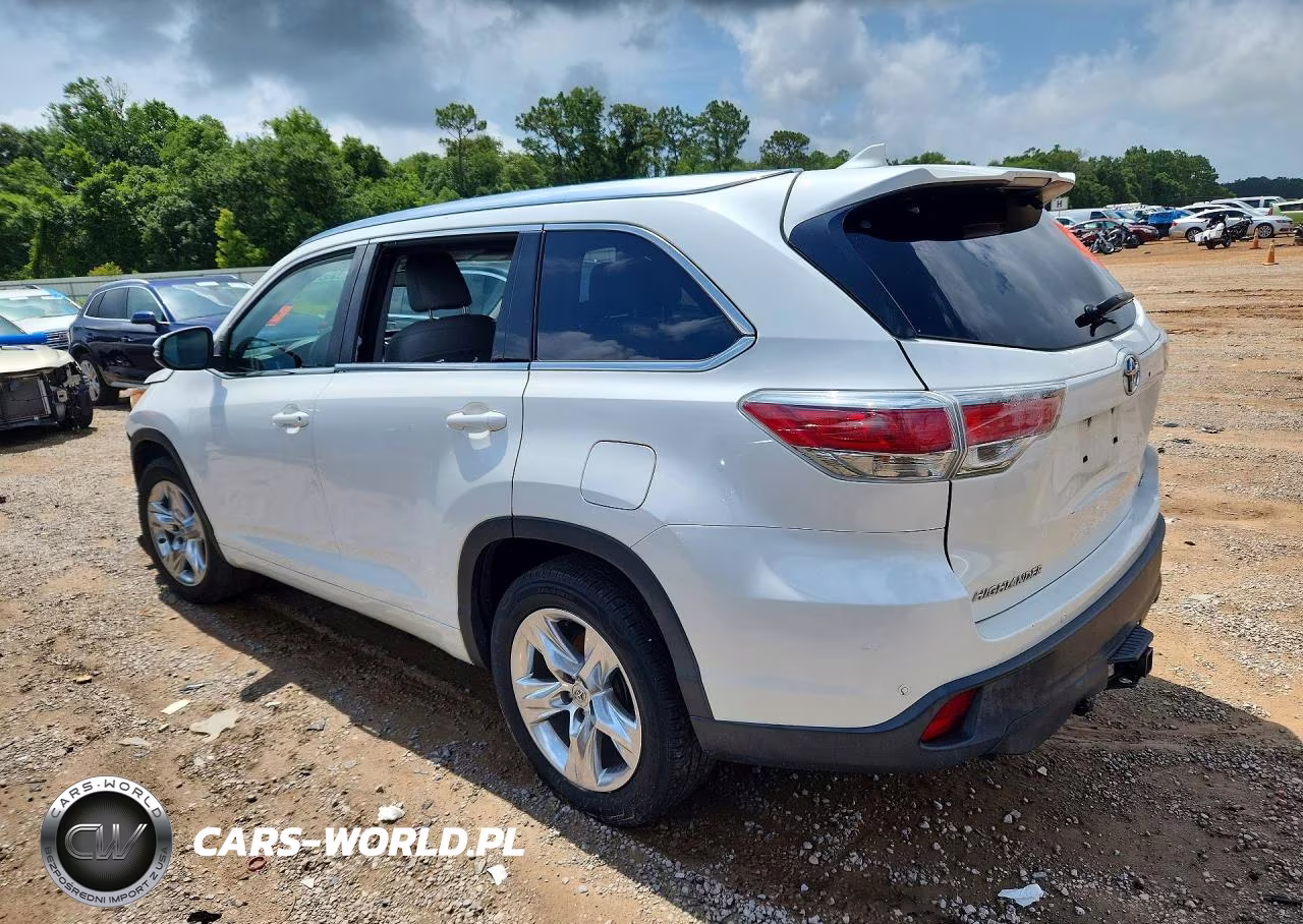 2014 Toyota Highlander Limited VIN:5TDYKRFH1ES013133 - 2