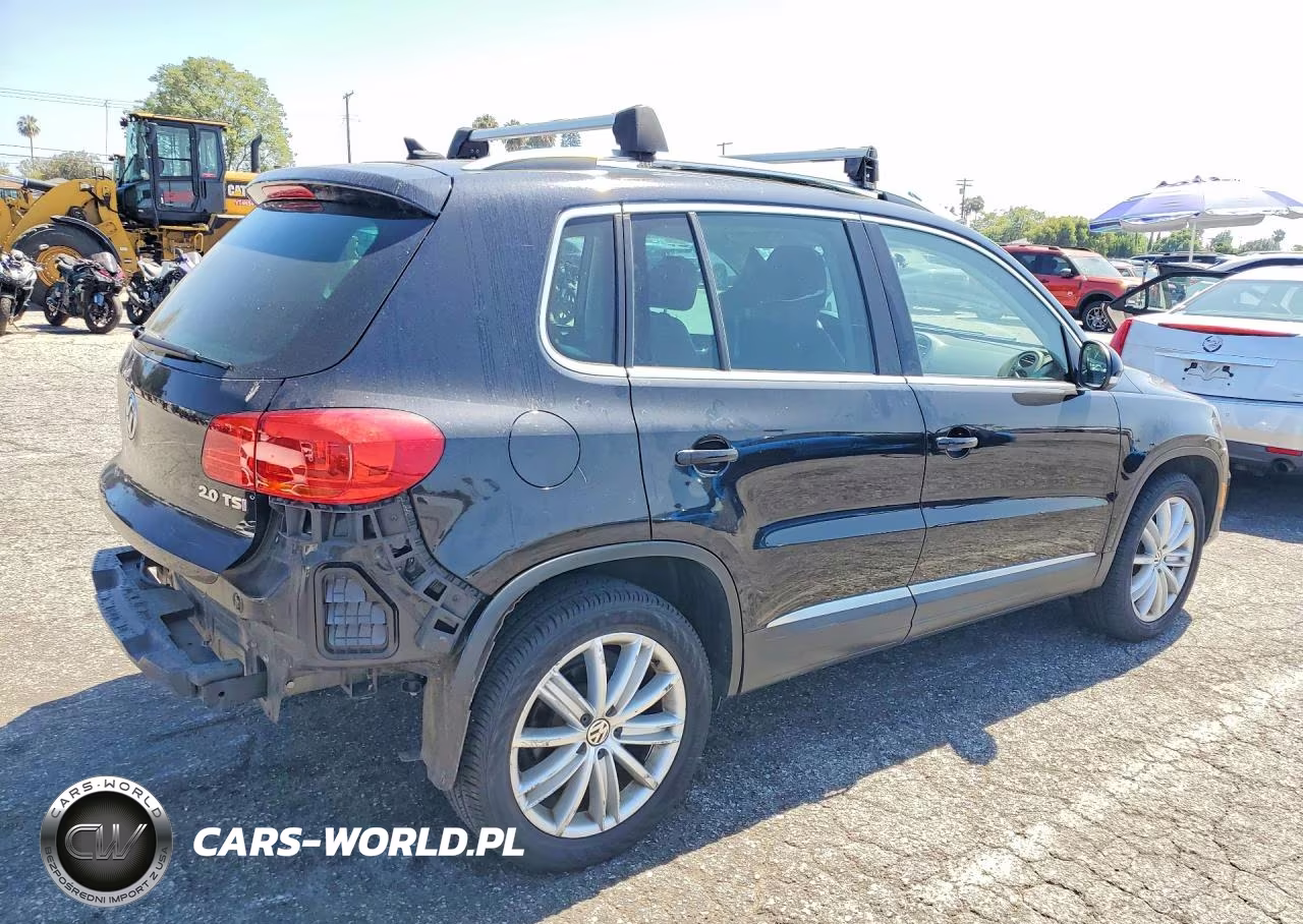 2014 Volkswagen Tiguan S VIN:WVGAV3AX1EW509839 - 3