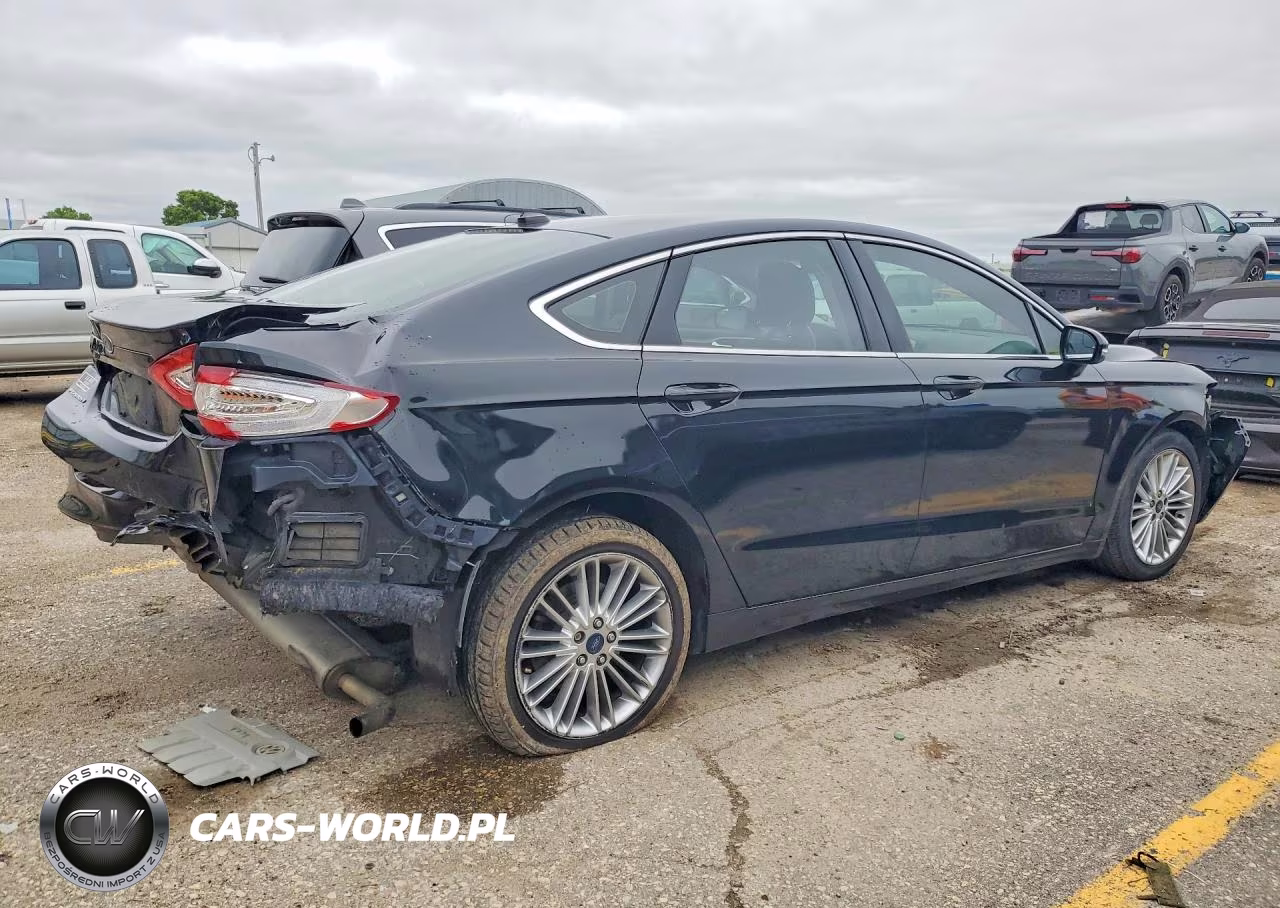 2014 Ford Fusion Se VIN:3FA6P0H91ER340098 - 3