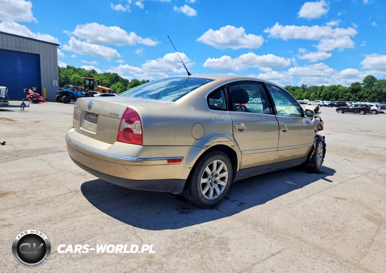 2001 Volkswagen Passat Gls VIN:WVWPD63B51P130836 - 3