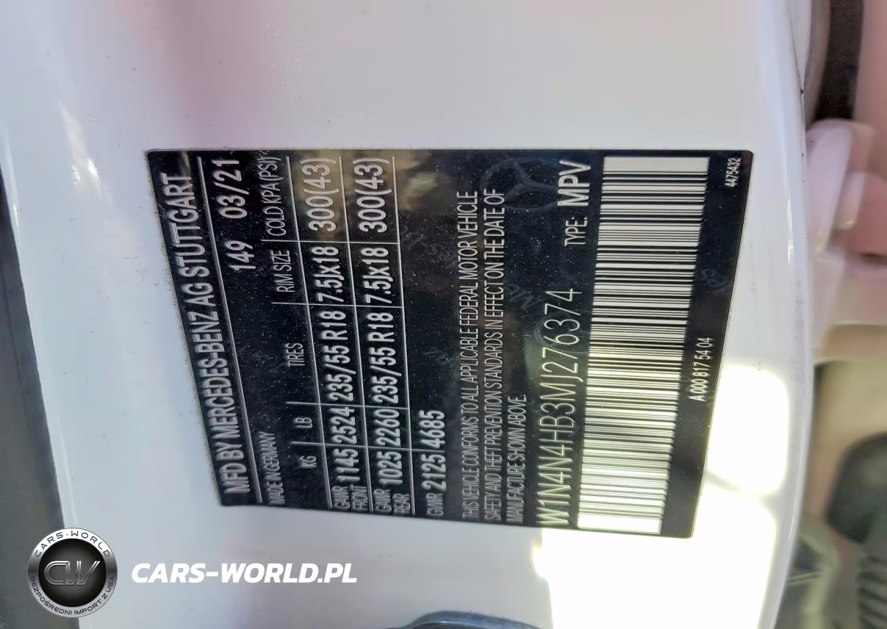 2021 Mercedes-Benz Gla 250 4Matic VIN:W1N4N4HB3MJ276374 - 13