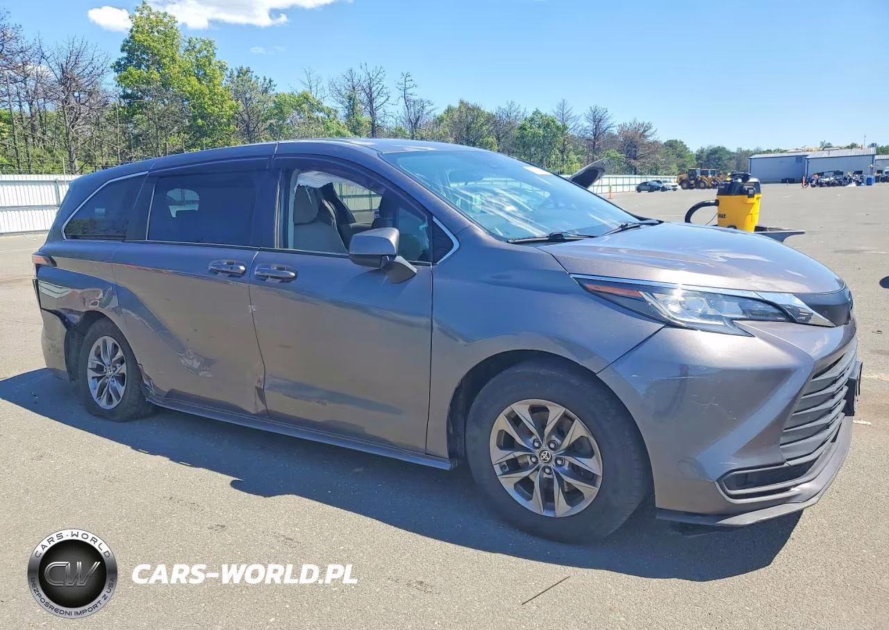 2021 Toyota Sienna Le VIN:5TDKRKEC2MS015129 - 4