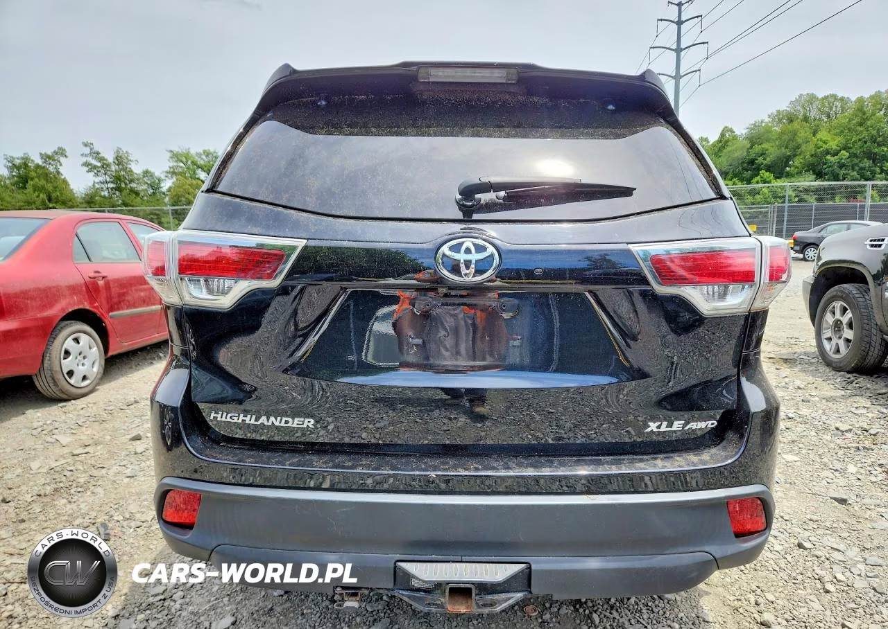 2016 Toyota Highlander Xle VIN:5TDJKRFH2GS500281 - 6