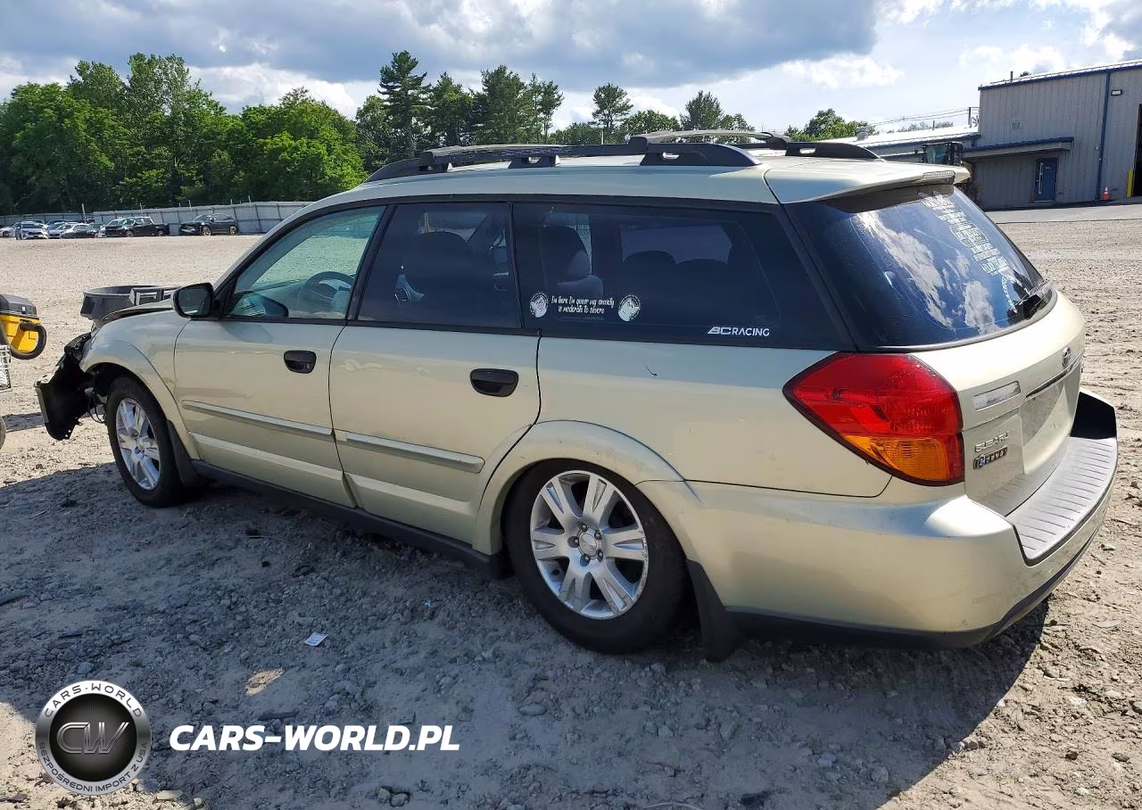 2006 Subaru Legacy Outback 2.5I VIN:4S4BP61C767343674 - 2