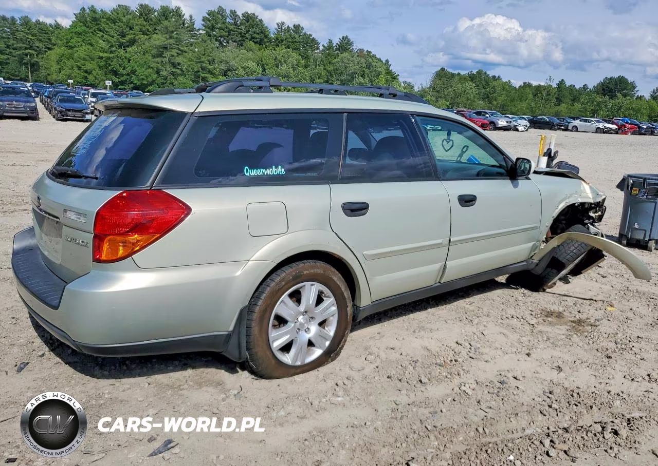 2006 Subaru Legacy Outback 2.5I VIN:4S4BP61C767343674 - 3