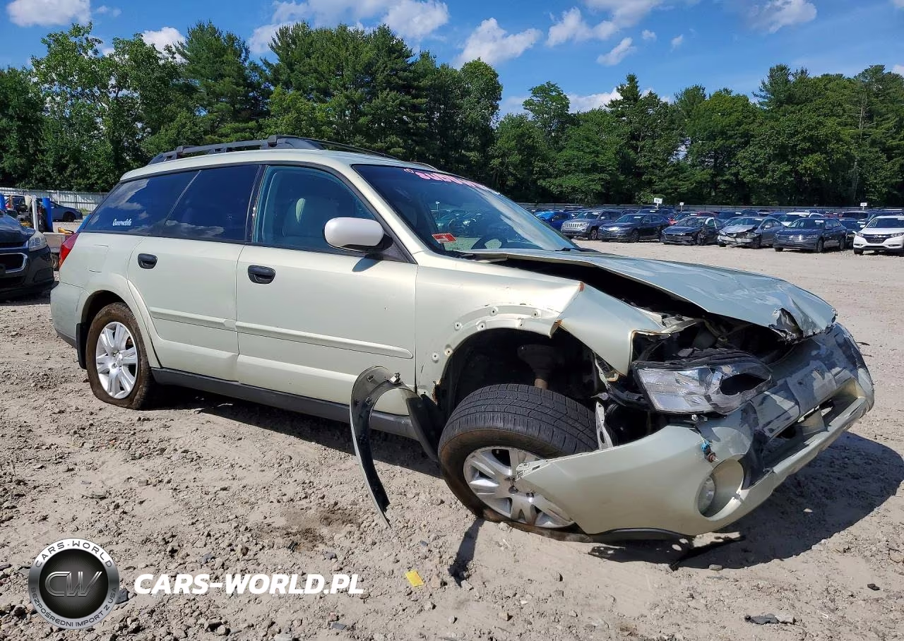 2006 Subaru Legacy Outback 2.5I VIN:4S4BP61C767343674 - 4