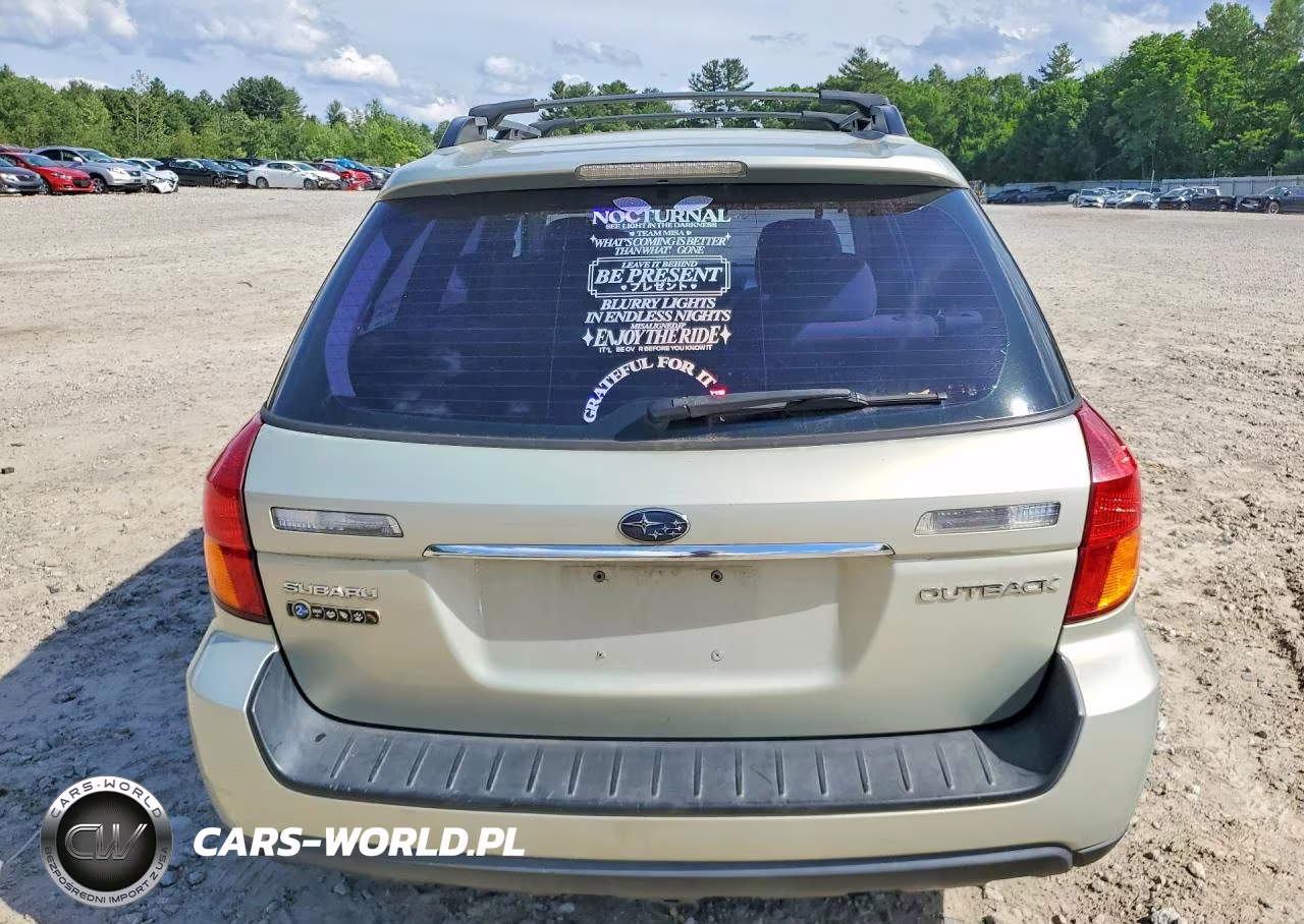 2006 Subaru Legacy Outback 2.5I VIN:4S4BP61C767343674 - 6