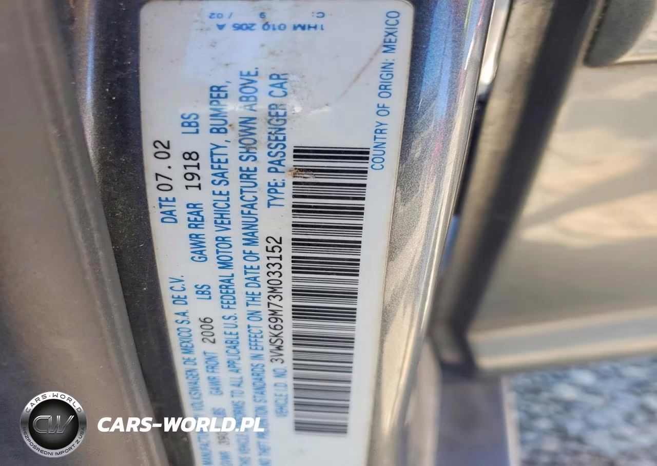 2003 Volkswagen Jetta Gls VIN:3VWSK69M73M033152 - 12