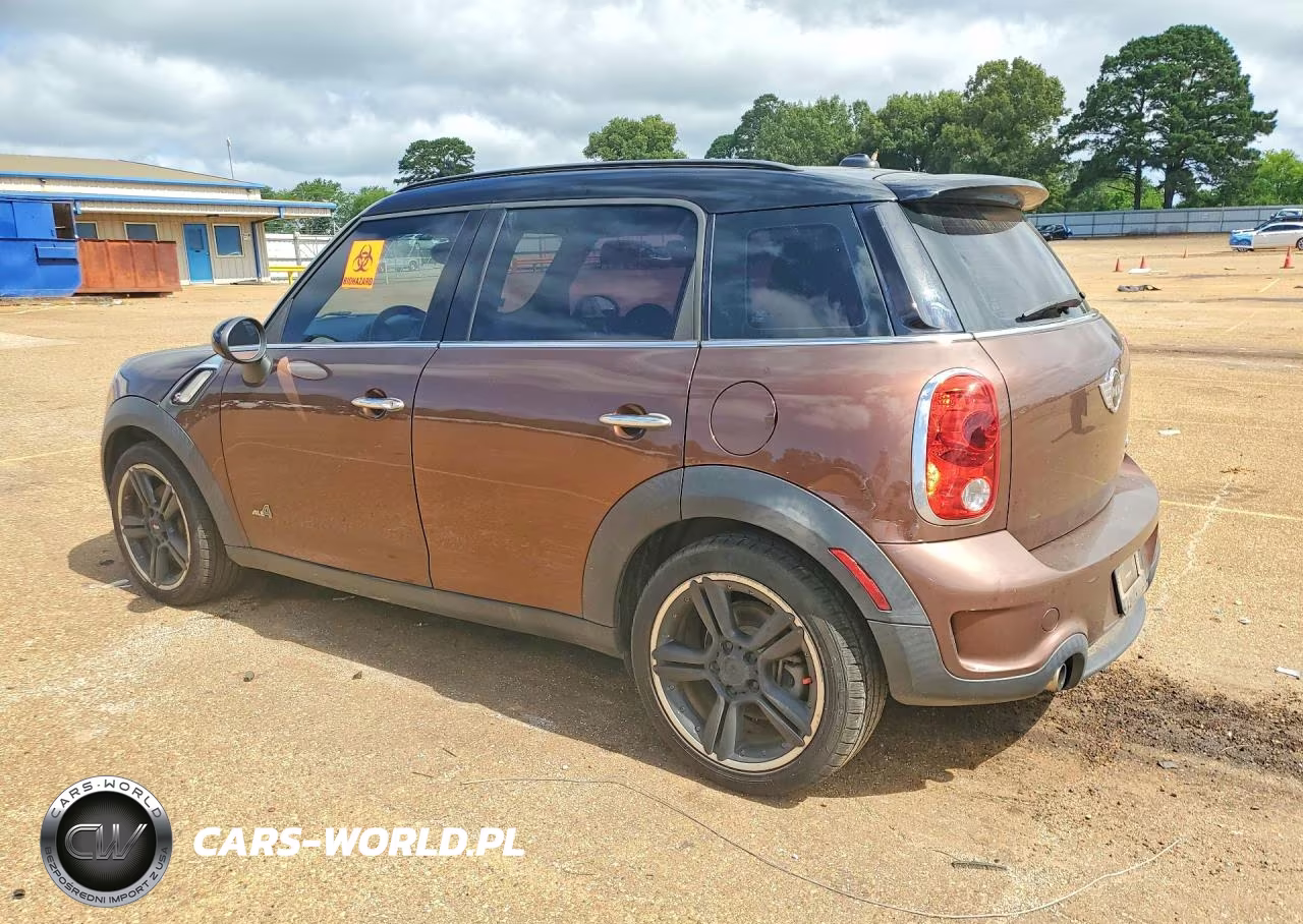 2013 Mini Cooper S Countryman VIN:WMWZC5C53DWP32447 - 2