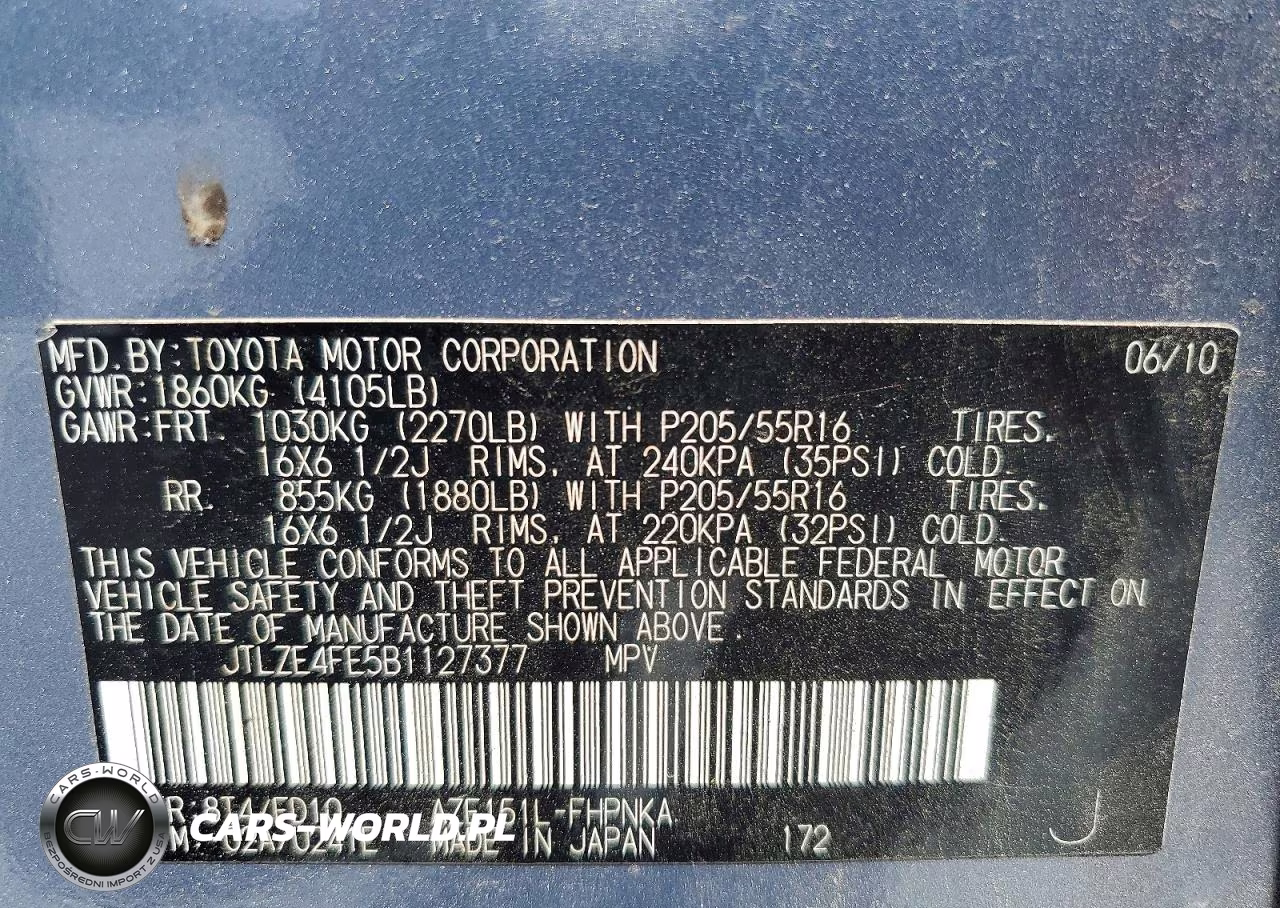 2011 Toyota Scion Xb VIN:JTLZE4FE5B1127377 - 13