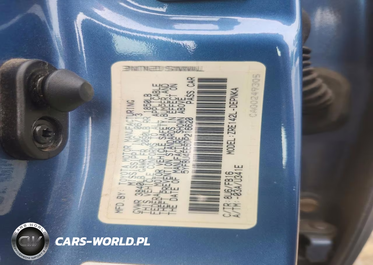 2013 Toyota Corolla VIN:5YFBU4EE6DP216620 - 12