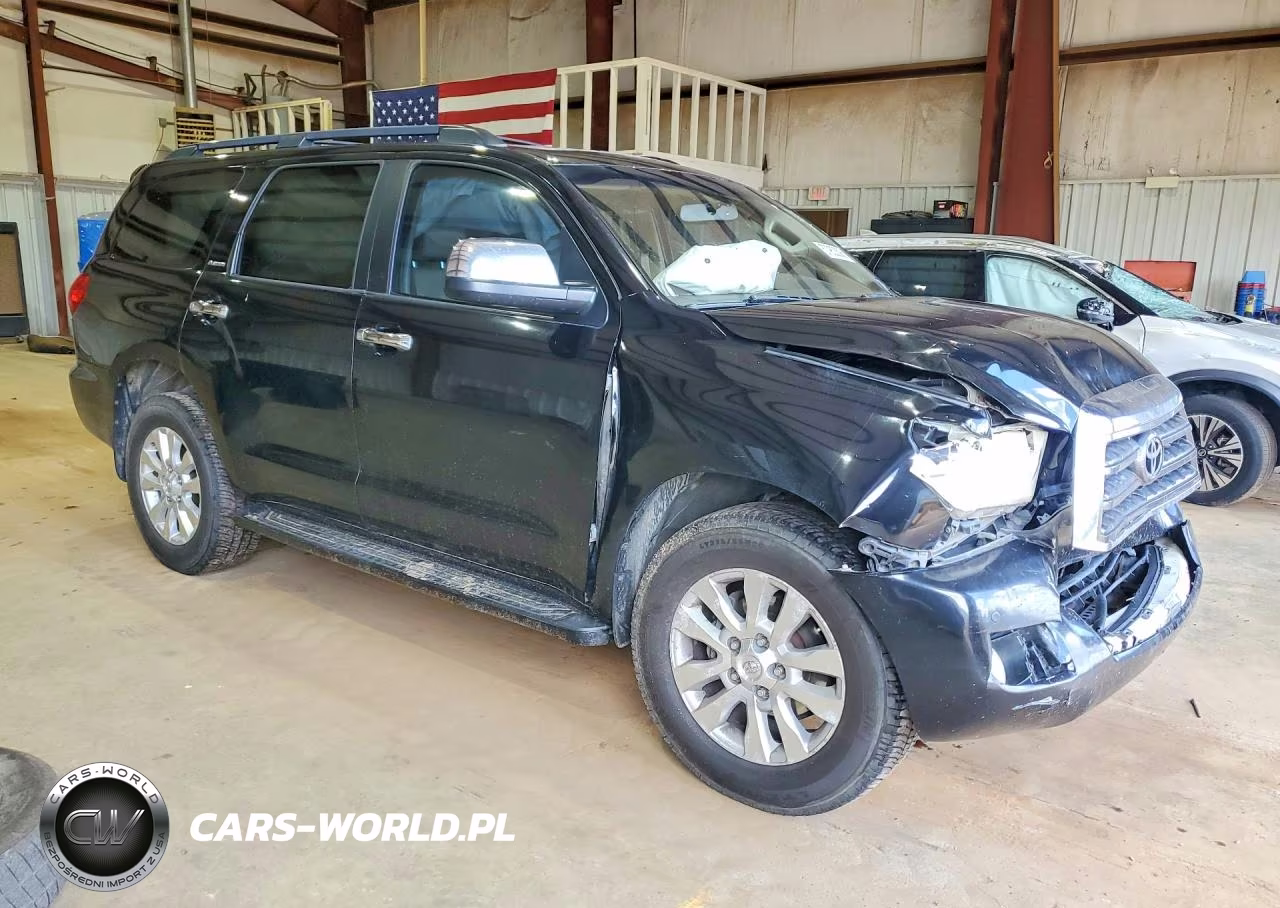 2008 Toyota Sequoia Platinum VIN:5TDBY67A88S008035 - 4