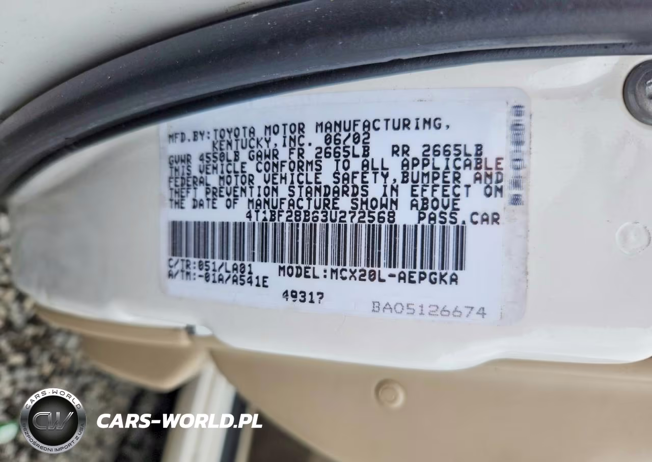 2003 Toyota Avalon Xls VIN:4T1BF28B63U272568 - 12