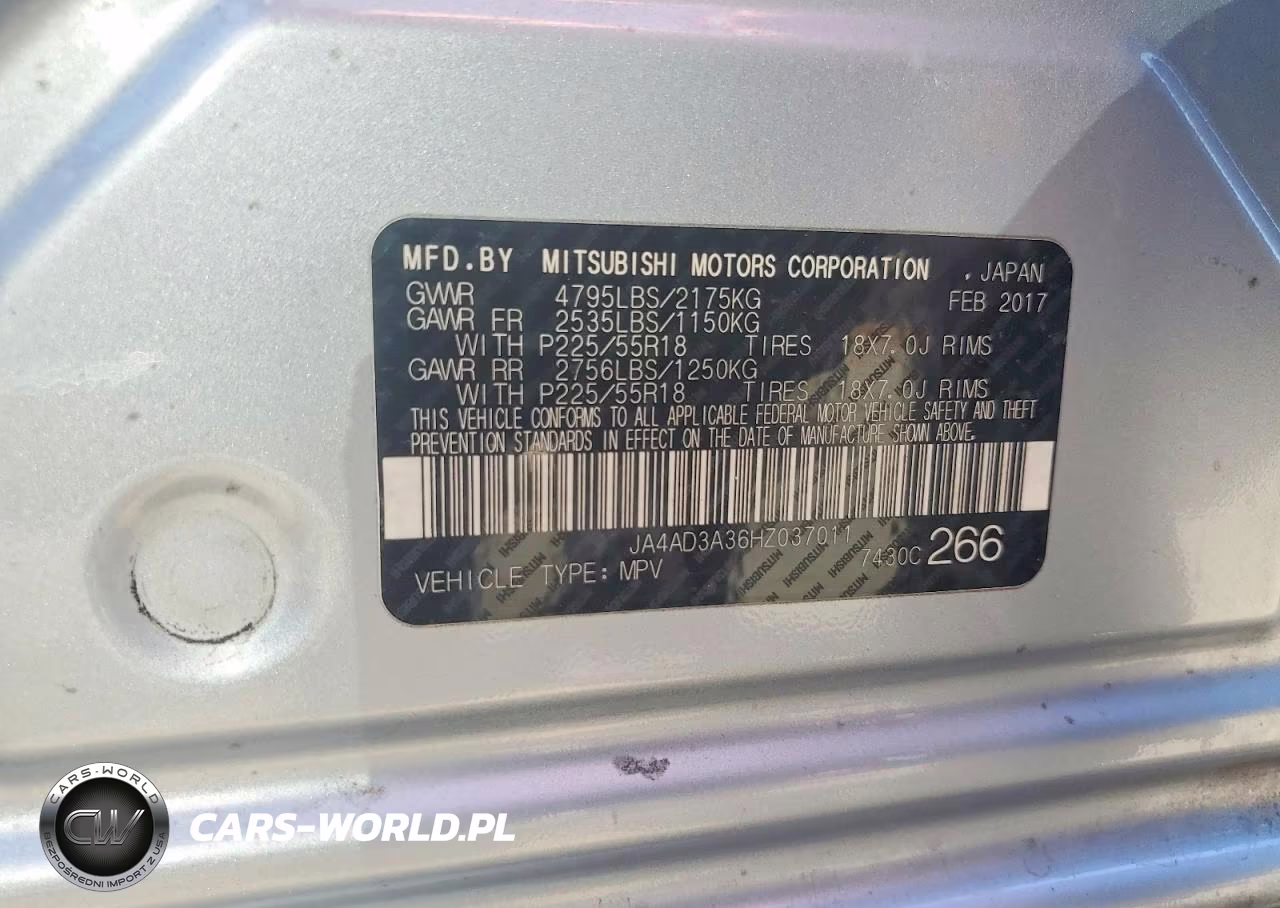 2017 Mitsubishi Outlander Se VIN:JA4AD3A36HZ037011 - 12