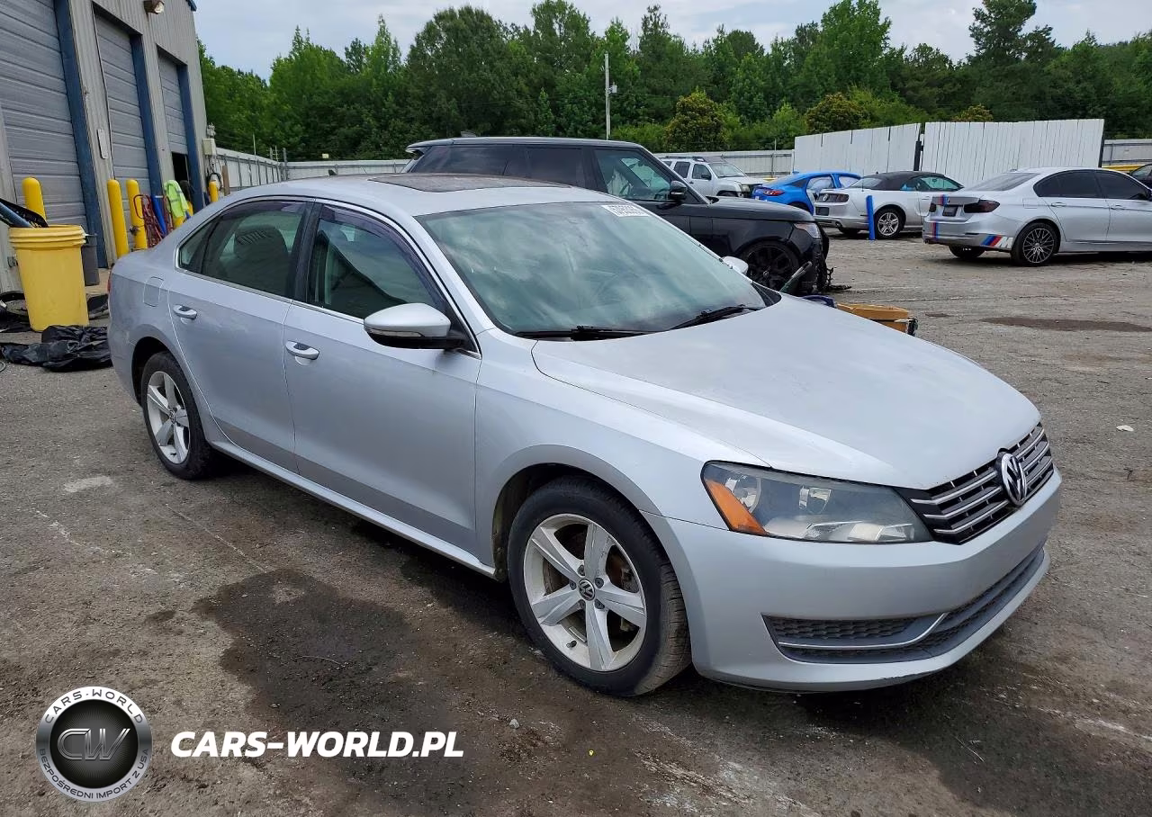 2012 Volkswagen Passat Se VIN:1VWBN7A34CC066322 - 4