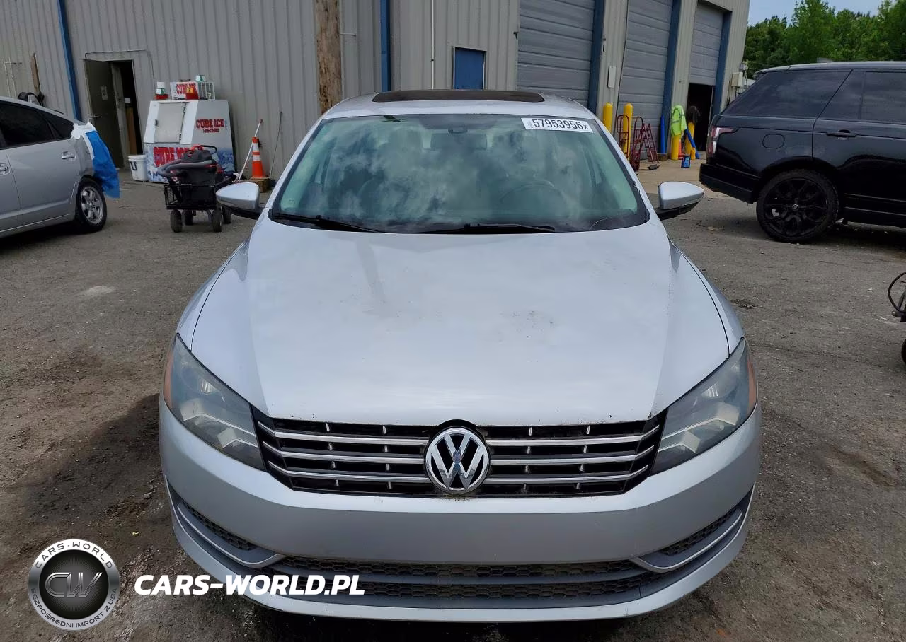 2012 Volkswagen Passat Se VIN:1VWBN7A34CC066322 - 5