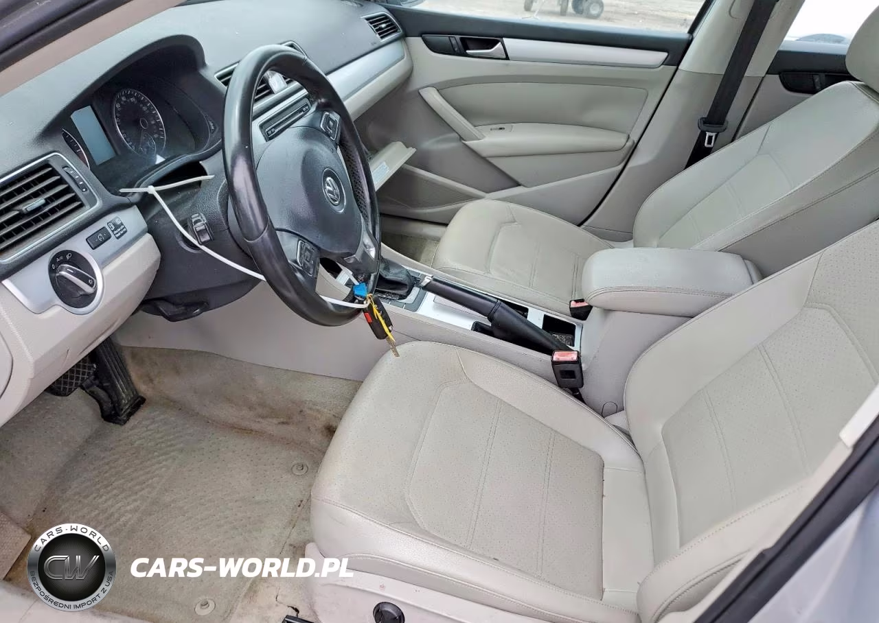 2012 Volkswagen Passat Se VIN:1VWBN7A34CC066322 - 7