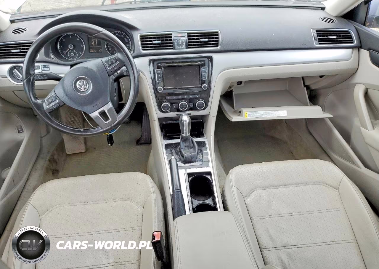 2012 Volkswagen Passat Se VIN:1VWBN7A34CC066322 - 8