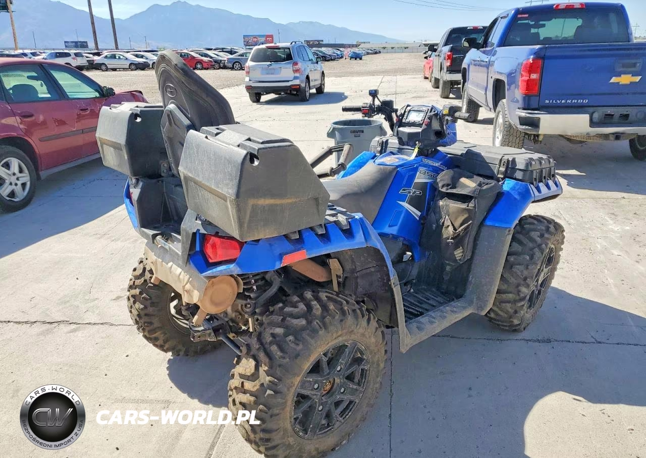 2018 Polaris Sporstman Atv VIN:4XASYE851JB305101 - 4