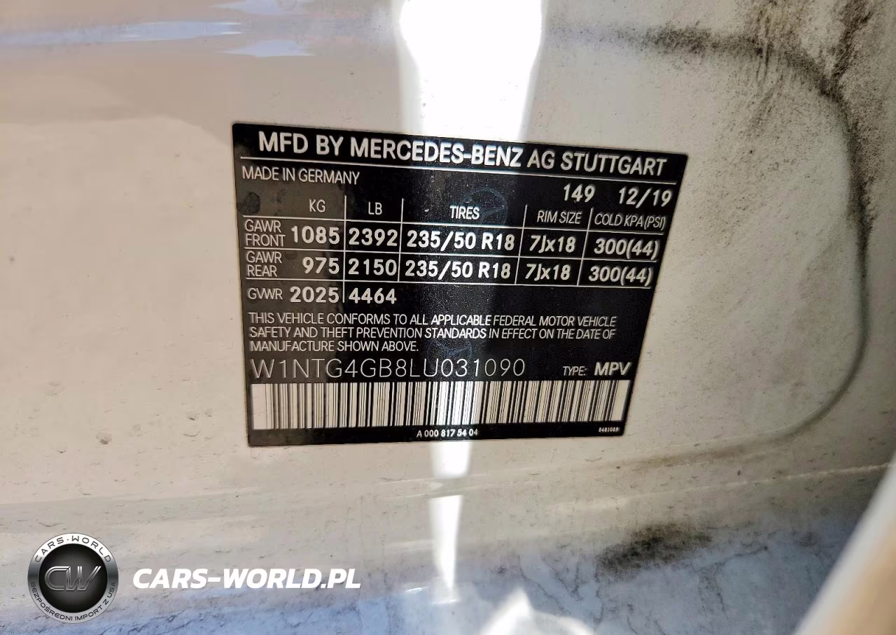 2020 Mercedes-Benz Gla 250 4Matic VIN:W1NTG4GB8LU031090 - 12