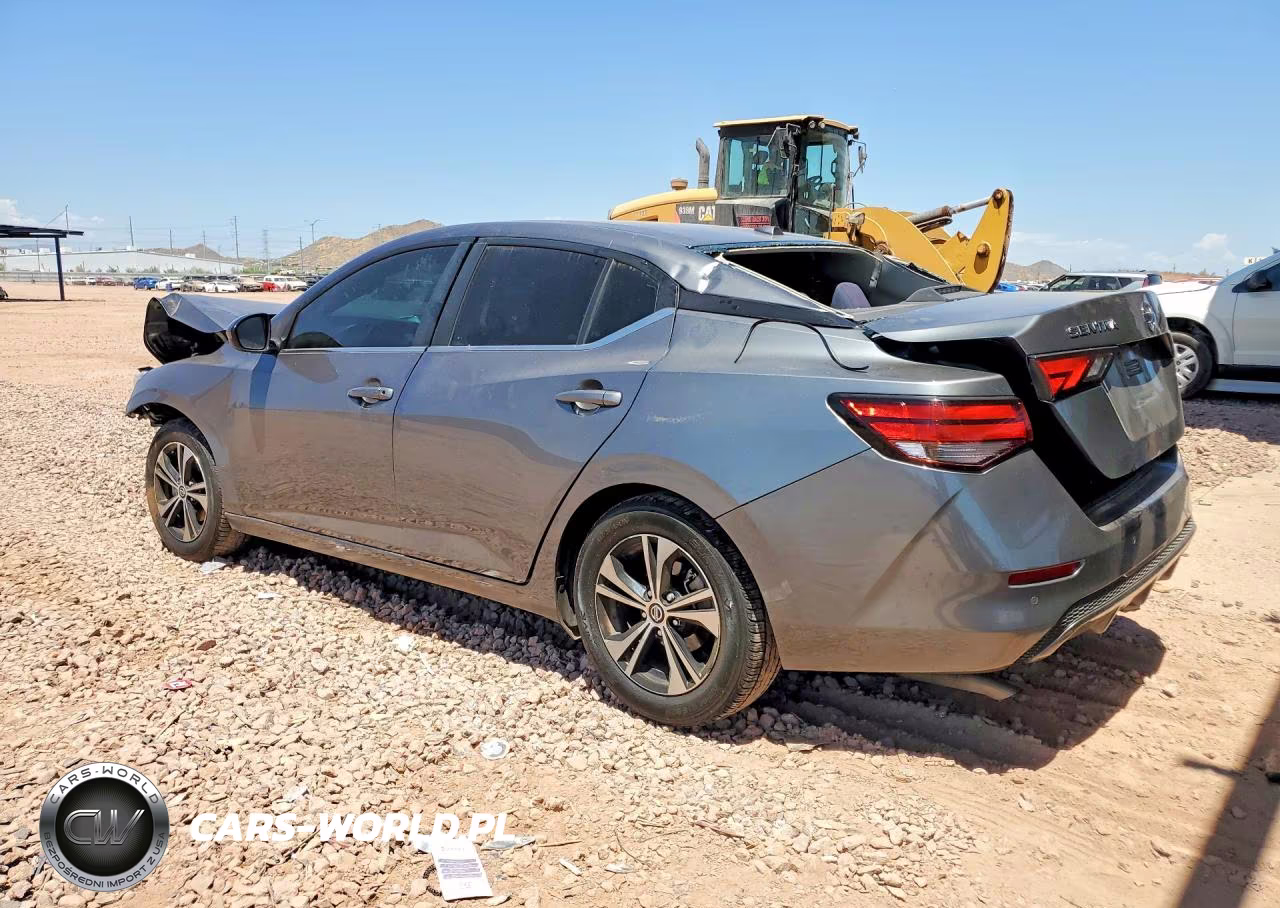 2021 Nissan Sentra Sv VIN:3N1AB8CV7MY285119 - 2