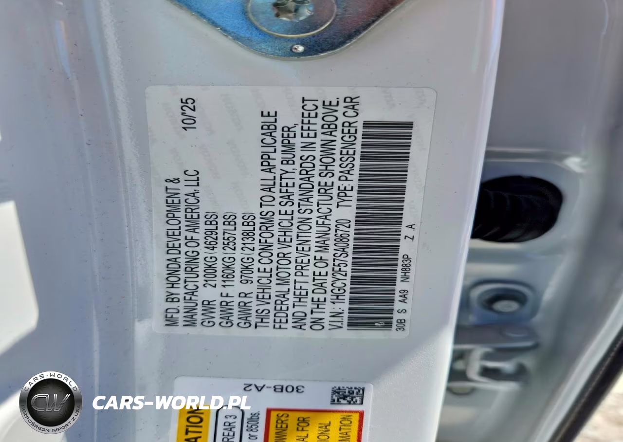 2025 Honda Accord Hybrid Sport VIN:1HGCY2F57SA086720 - 12